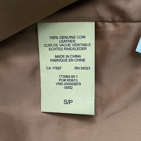 Gap Leather Biker Jacket - Picture 4 of 13